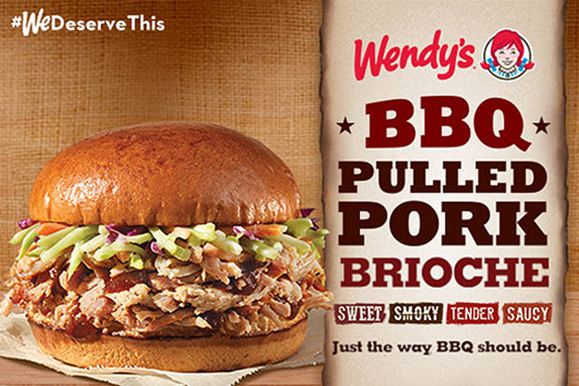 6 Reasons Why Wendy's BBQ Pulled Pork Brioche Is The World's New Favorite