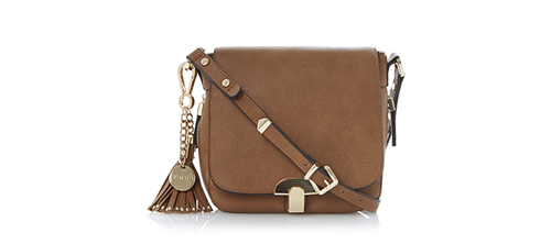 Dune tan cross body on sale bag