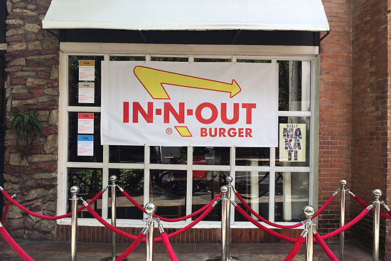 In-N-Out is in Greenbelt today