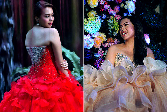 julia montes debut gown pepsi herrera