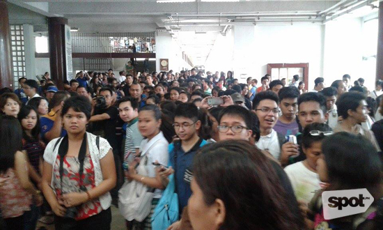 Crowd at UP Oblation Run 2015