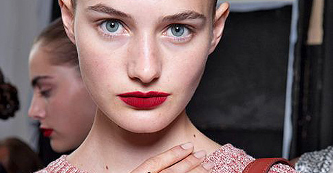 The secret to a super matte pout is...by not using matte lipstick?