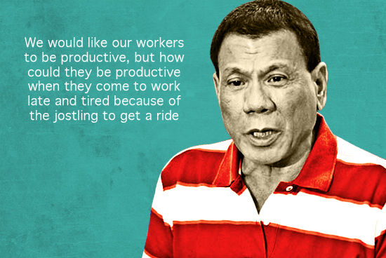 Quotes Of The Week Mayor Duterte Wants A Less Stressful Commute For All Lebron James Spoke Too Soon Others