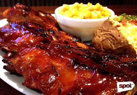 Baby back rib shop restaurant near me