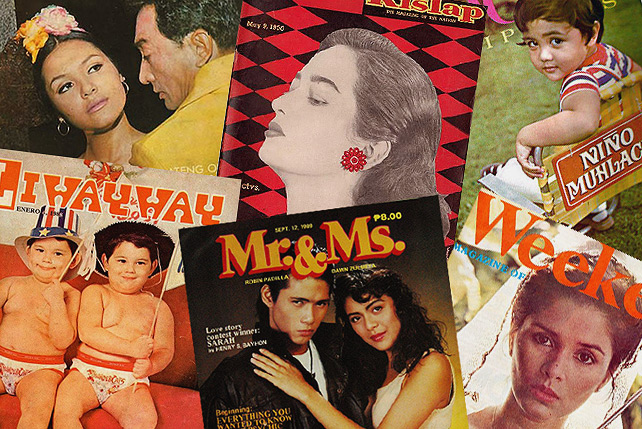 PHOTOS: Celebrities on Vintage Pinoy Magazine Covers