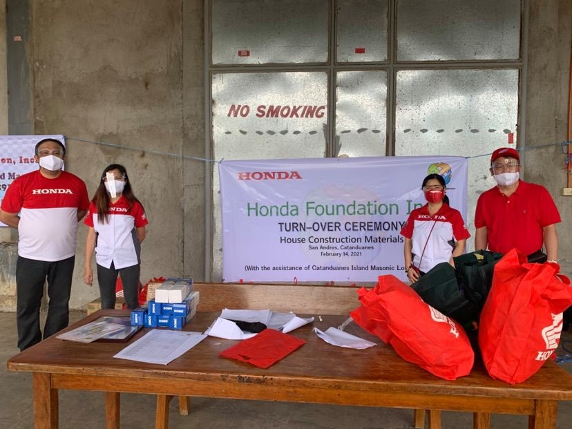 Honda Foundation Donation Drive