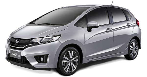 The Honda Jazz is now available in silver