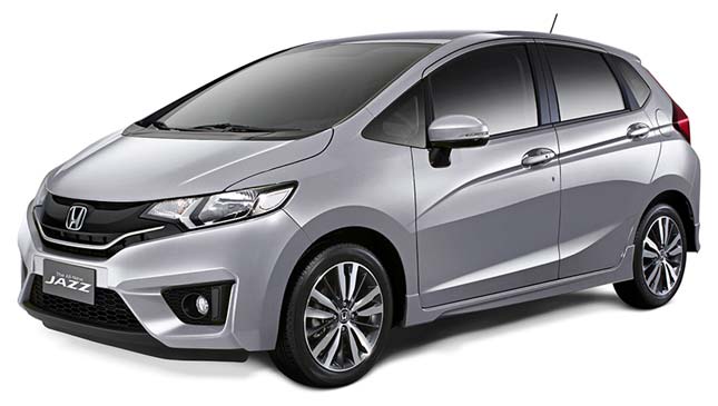 The Honda Jazz is now available in silver