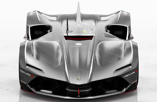 We hope the Lamborghini Spectro is the future of AI racing