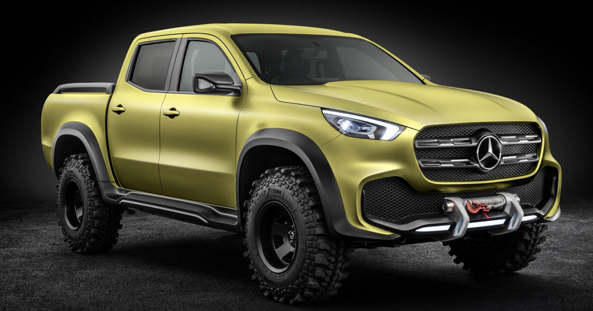 Would you buy a Mercedes-Benz midsize pickup truck?