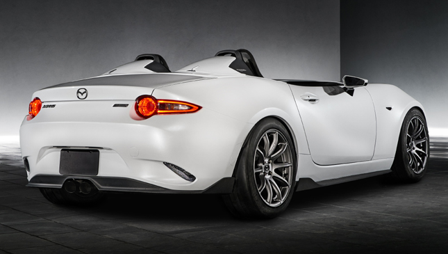 A closer look at the Mazda MX-5 Speedster Evolution and RF Kuro