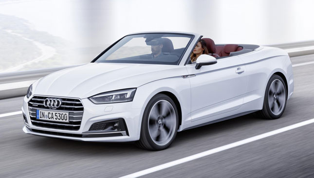 Say hello to the Audi A5 Cabriolet