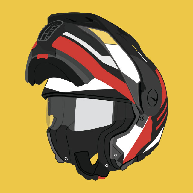 motard helmet