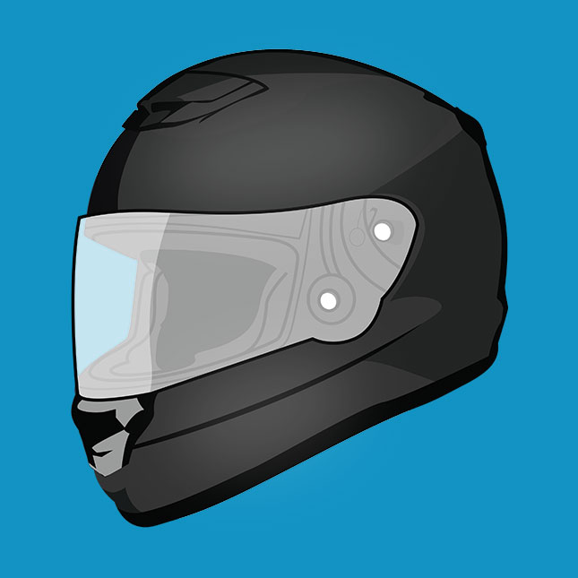 Spyder Half Face Helmet