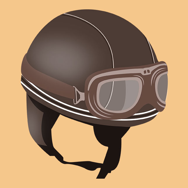 motorcycle riding helmets