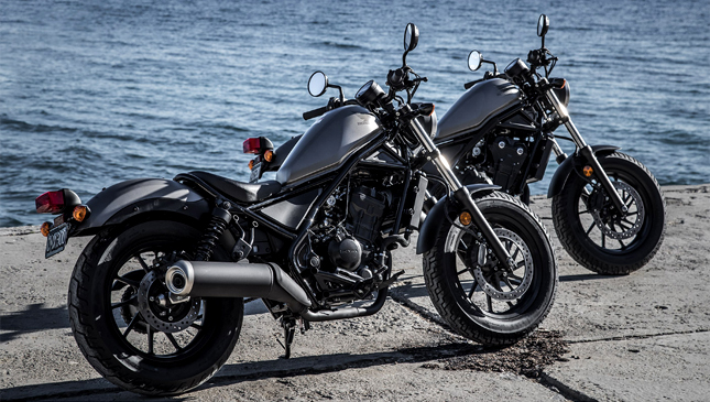 2016 Honda Rebel 300, 500: specs, features, photos