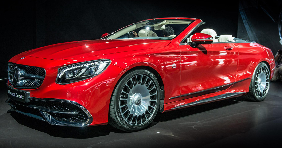 The MercedesMaybach Cabriolet is the droptop of our dreams