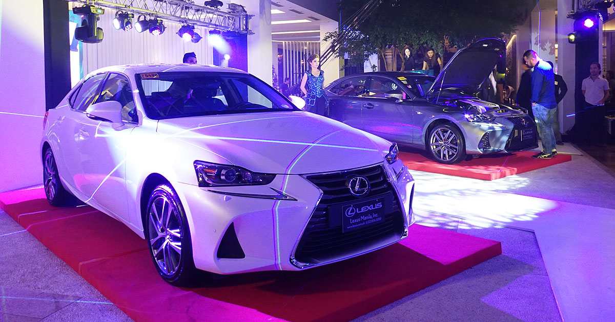 The features of the new Lexus IS