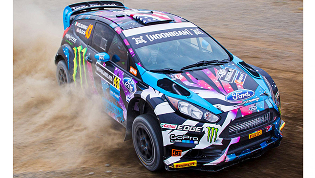 Take a look inside Ken Block's garage