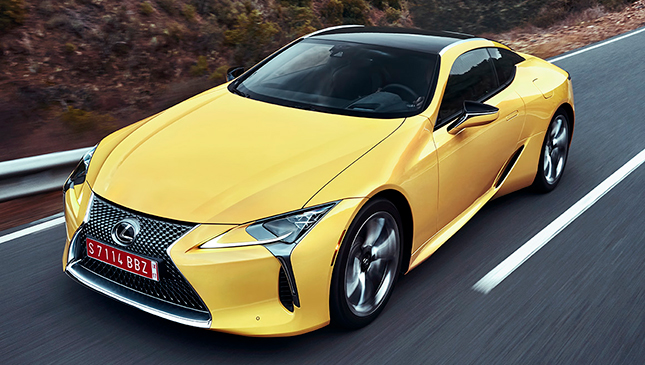 10 cool facts about the all-new Lexus LC500