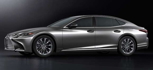 The all-new Lexus LS debuts at the Detroit Auto Show