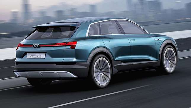 The Audi E-tron fully electric SUV is coming