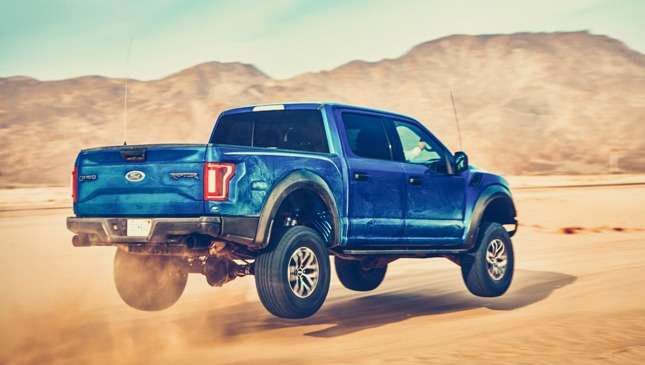 The Ford F-150 Raptor versus the harsh California desert