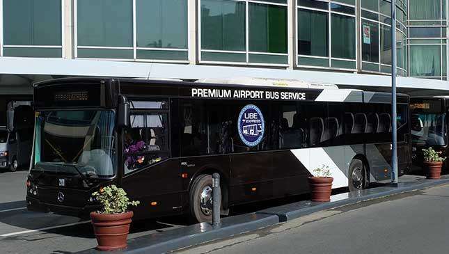 UBE Airport Bus Now Available At Ayala Commercial Center