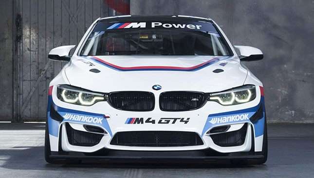 The BMW M4 GT4 will compete at the 24 Hours of Nurburgring