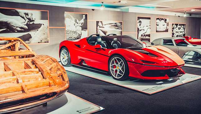 A gallery of the best cars in the newly-renovated Ferrari museum