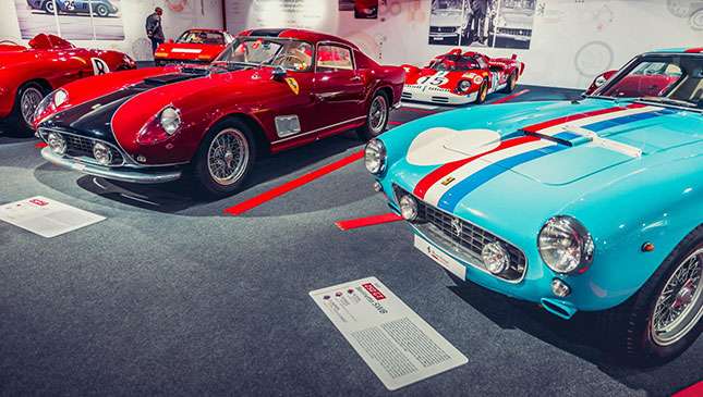 A gallery of the best cars in the newly-renovated Ferrari museum