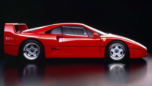 The history of the Ferrari F40, as told by its designers