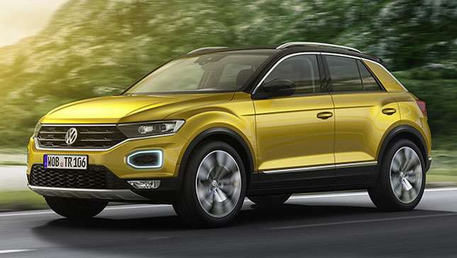 Volkswagen reveals the T-Roc crossover: photos, specs