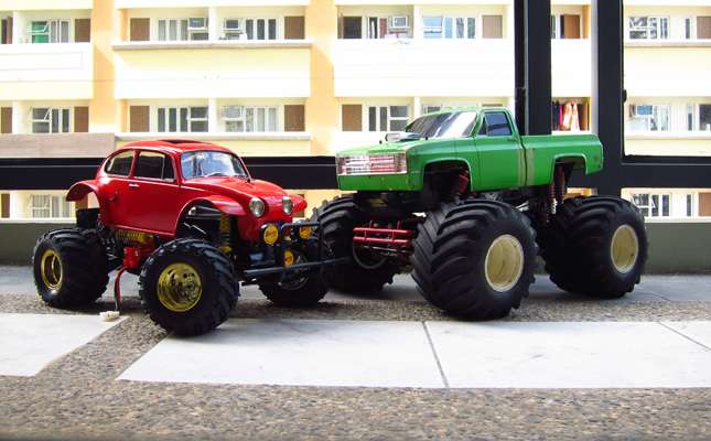 tamiya monster beetle upgrades