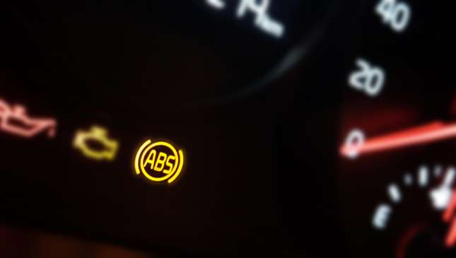 My car's ABS warning light is always on. Is this a problem?