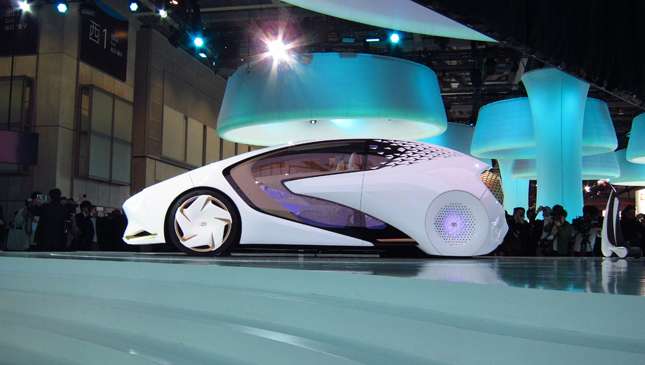 These are Toyota's concept cars at the 2017 Tokyo Motor Show