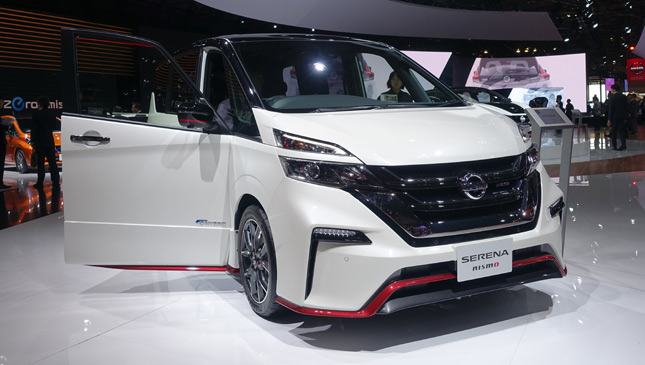 The Nissan Leaf, Serena get a Nismo treatment