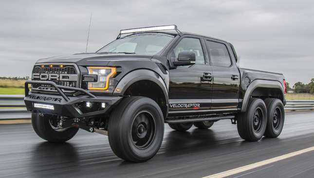 The Hennessey Peformance Velociraptor Is A 6x6 Masterpiece