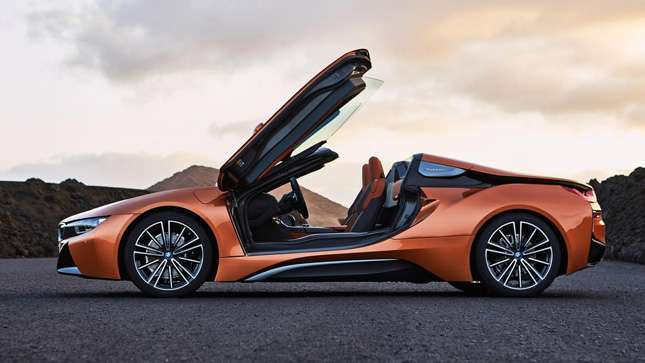 The new BMW i8 Roadster is gorgeous