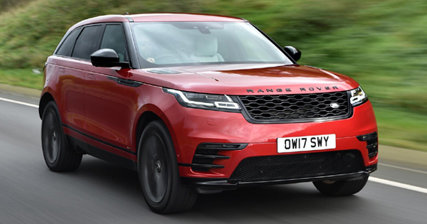 The gas-powered Range Rover Velar is about as plush as SUVs come