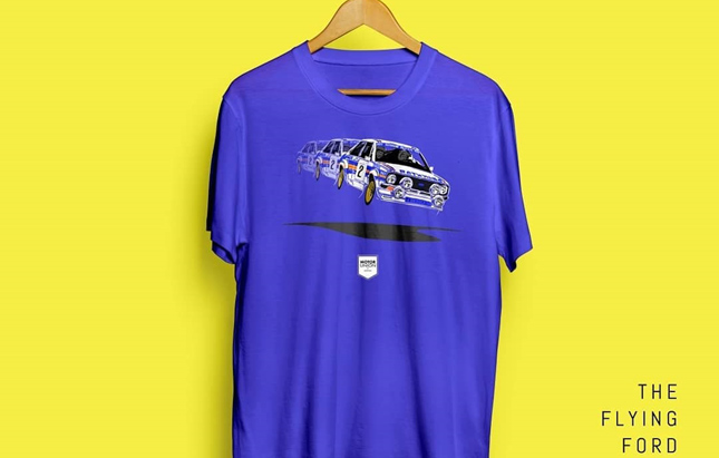 Rep your favorite cars with these locally made motoring shirts