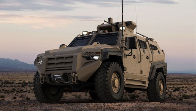 Roshel Defence Solutions unveils the Senator APC