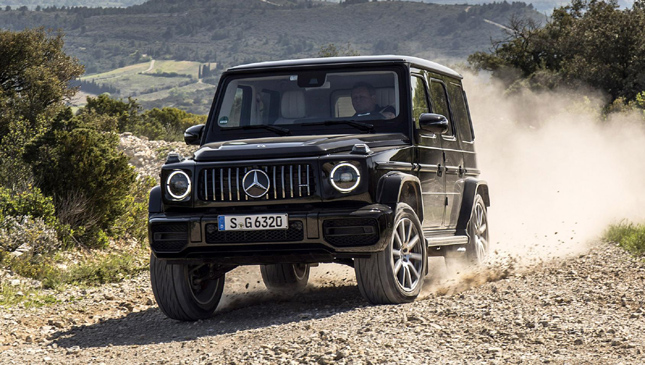 The drivability of the all-new G-Class is on another level