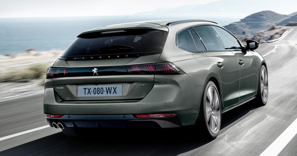 Peugeot reveals stylish new 508 estate