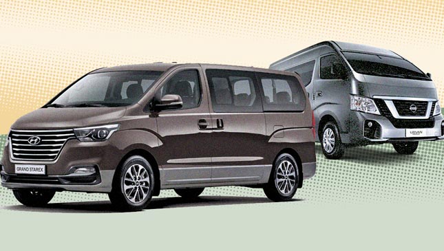 Hyundai Grand Starex Nissan Urvan Premium 2018 Specs