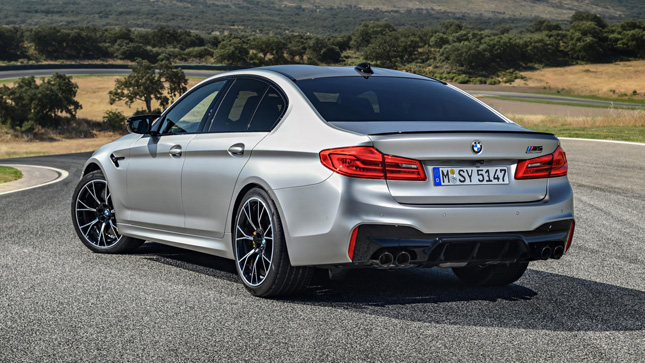 2018 BMW M5 Competition: specs and photos