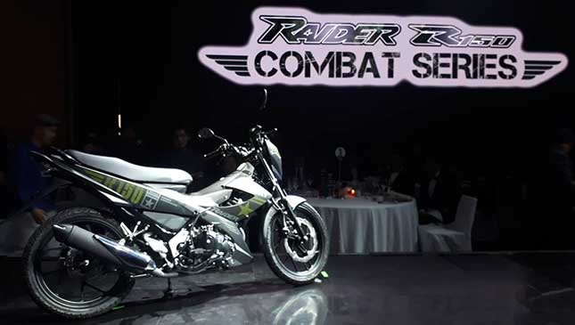  Suzuki  Skydrive Raider  150  Combat Series 2018 Price 