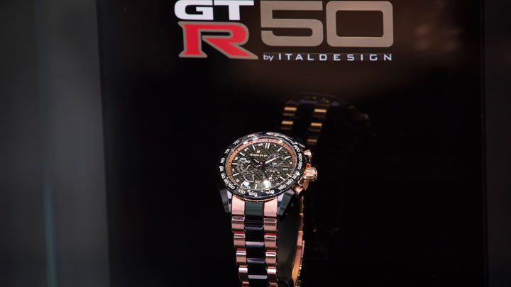 Nissan reveals GT-R50-inspired Grand Seiko watch
