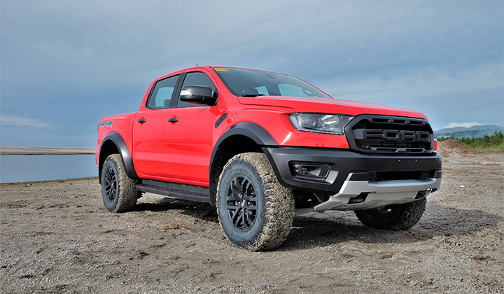 Ford Ranger Raptor Red