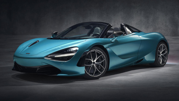 The Mclaren 720s Spider Tops Out At 325kph With The Hardtop Down